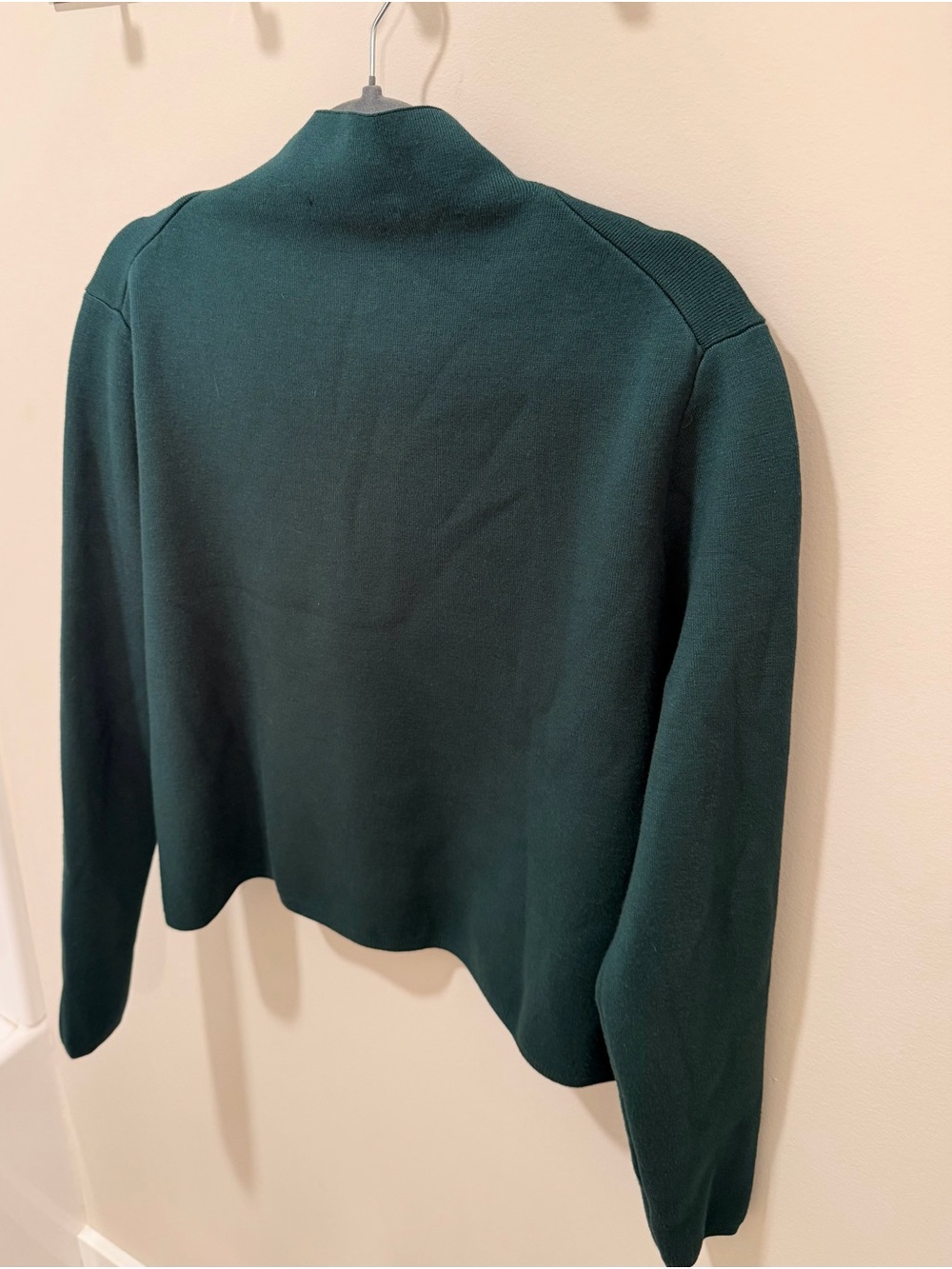 ANTONIO MELANI Deep Green Mock Neck Sweater  size M - Picture 3 of 9